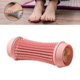 Foot Massage Roller Manual Foot Roller Massager for Muscle Fascia Feet Soles Pink