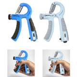 Maxbell Hand Grip Strengthener Non Slip Women Men Workout Hand Grip Strength Trainer Light Blue