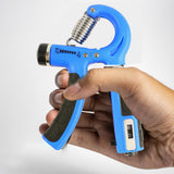 Hand Grip Strengthener Non Slip Women Men Workout Hand Grip Strength Trainer Black Blue