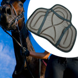 Maxbell Horse Saddle Pad Practical Breathable Soft Equestrian Gear Horse Riding Pads Brown