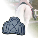 Horse Saddle Pad Practical Breathable Soft Equestrian Gear Horse Riding Pads Blue