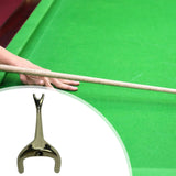 Pool Billiard Bridge Head Playing Snooker Cue Rest for Indoor Party Training Trunk Fork Rest