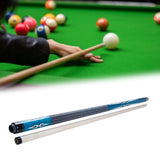 Pool Cue Portable Two Section Punch Cue Wood for Training Pool Game Starters