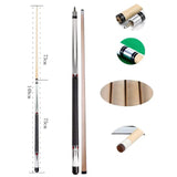 1/2 Billiard Pool Cue Billiard Stick for Enthusiasts Indoor Billiard Players