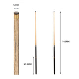 1/2 Billiard Pool Cue Billiard Stick for Sports Enthusiasts Billiard Players