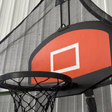 Basketball Hoop for Trampoline Basketball Hoop Attachment with Pump and Ball