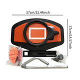 Basketball Hoop for Trampoline Basketball Hoop Attachment with Pump and Ball