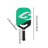 Carbon Fiber Pickleball Paddle Pickleball Racquet for Power Control Advanced