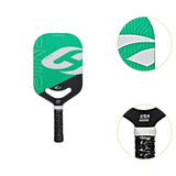 Carbon Fiber Pickleball Paddle Pickleball Racquet for Power Control Advanced