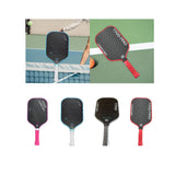 Pickleball Paddle Supplies Equipment Comfortable Training for Indoor Outdoor Pink Edge