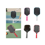 Pickleball Paddle Supplies Equipment Comfortable Training for Indoor Outdoor Pink Edge