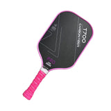 Pickleball Paddle Supplies Equipment Comfortable Training for Indoor Outdoor Pink Edge