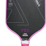 Pickleball Paddle Supplies Equipment Comfortable Training for Indoor Outdoor Pink Edge