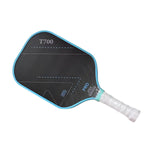 Pickleball Paddle Supplies Equipment Comfortable Training for Indoor Outdoor Blue Edge