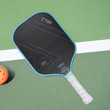 Pickleball Paddle Supplies Equipment Comfortable Training for Indoor Outdoor Blue Edge