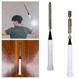 Badminton Racket Swing Trainer Comfortable Grip Badminton Swing Training Aid No Sound