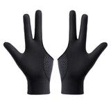 Billiards Glove 3 Fingers for Women Men Portable Casual Game Pool Glove Left