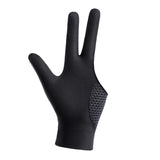 Billiards Glove 3 Fingers for Women Men Portable Casual Game Pool Glove Left