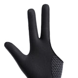 Billiards Glove 3 Fingers for Women Men Portable Casual Game Pool Glove Left