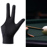 Billiards Glove 3 Fingers for Women Men Portable Casual Game Pool Glove Right