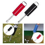 Golf Ball Retriever Device Portable Driving Range Golf Ball Pick up Bag Red