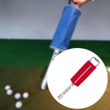 Golf Ball Retriever Device Portable Driving Range Golf Ball Pick up Bag Red