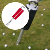 Golf Ball Retriever Device Portable Driving Range Golf Ball Pick up Bag Red