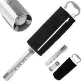 Maxbell Golf Ball Retriever Device Portable Driving Range Golf Ball Pick up Bag Black