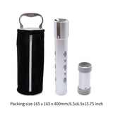 Maxbell Golf Ball Retriever Device Portable Driving Range Golf Ball Pick up Bag Black