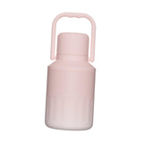 Insulated Water Bottle Portable Gift with Handle for Outdoor Fishing Cycling Pink