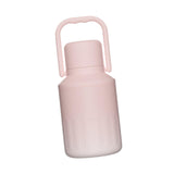 Insulated Water Bottle Portable Gift with Handle for Outdoor Fishing Cycling Pink