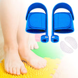 Big Toe Straighteners Soft Adjustable Corrector Belts for Home Blue