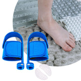 Big Toe Straighteners Soft Adjustable Corrector Belts for Home Blue