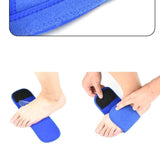 Big Toe Straighteners Soft Adjustable Corrector Belts for Home Blue