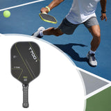 Carbon Fiber Pickleball Paddle Lightweight Professional Pickleball Racquet Yellow Style A