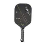 Carbon Fiber Pickleball Paddle Lightweight Professional Pickleball Racquet Yellow Style A