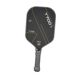 Carbon Fiber Pickleball Paddle Lightweight Professional Pickleball Racquet Yellow Style A