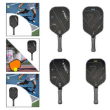 Carbon Fiber Pickleball Paddle Lightweight Professional Pickleball Racquet Yellow Style A