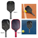 Carbon Fiber Pickleball Paddle for Beginners or Pros Pickleball Racquet Style A