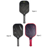 Carbon Fiber Pickleball Paddle for Beginners or Pros Pickleball Racquet Style A