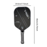 Carbon Fiber Pickleball Paddle for Beginners or Pros Pickleball Racquet Style B