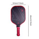 Carbon Fiber Pickleball Paddle for Beginners or Pros Pickleball Racquet Style C