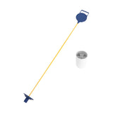 Golf Flagstick and Cup Portable Golf Hole Cup for Backyard Training Practice Blue