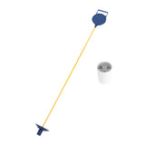 Golf Flagstick and Cup Portable Golf Hole Cup for Backyard Training Practice Blue