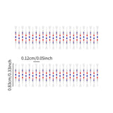 Maxbell 50Pcs Golf Tees Players Golf Club Tees for Yard Driving Range Indoor Outdoor