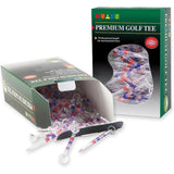 Maxbell 50Pcs Golf Tees Players Golf Club Tees for Yard Driving Range Indoor Outdoor