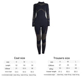 Women Thermal Underwear Warm Long Johns Skins Set for Cycling Mountaineering S