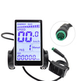 Electric Bicycle LCD Display 24V 36V 48V Scooter LCD Panel M5 E Bike Display