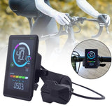 Electric Bike LCD Display Meter Scooter LCD Panel Indicator Cycling Computer