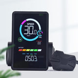 Electric Bike LCD Display Meter Scooter LCD Panel Indicator Cycling Computer